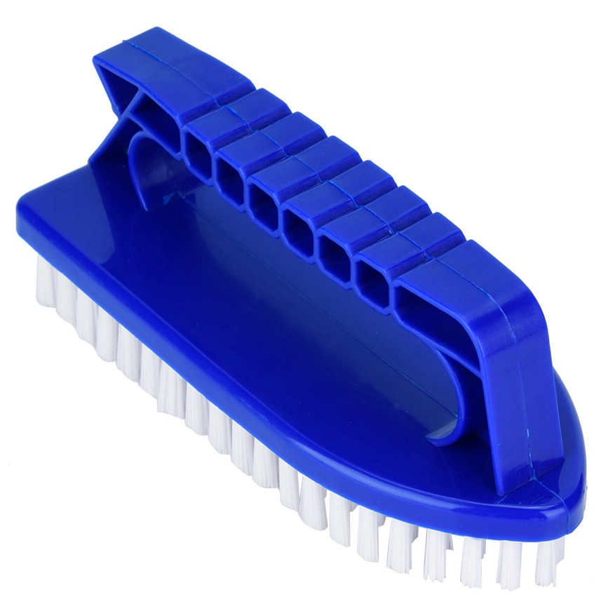 Swimming Pool Step Corner Brush Hand-held Door Window Cleaning Tools with Fin HG