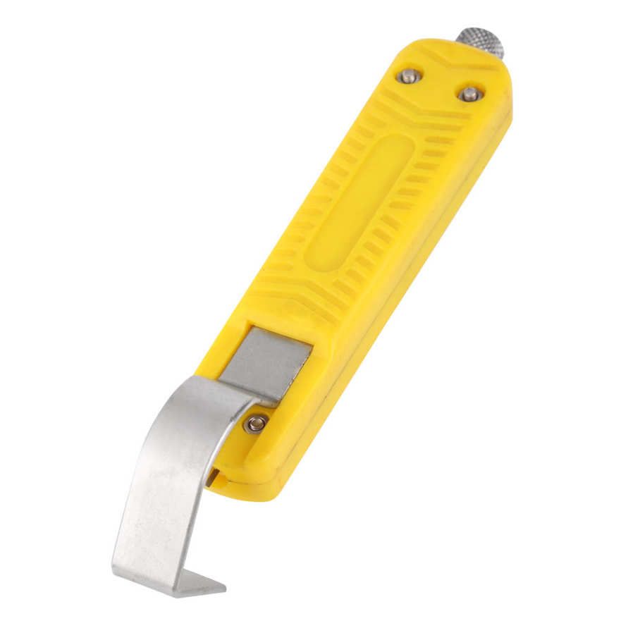 1x Cable Wire Stripper Stripping Cutter Pliers Hand Tool For PVC LY25-3 Yellow