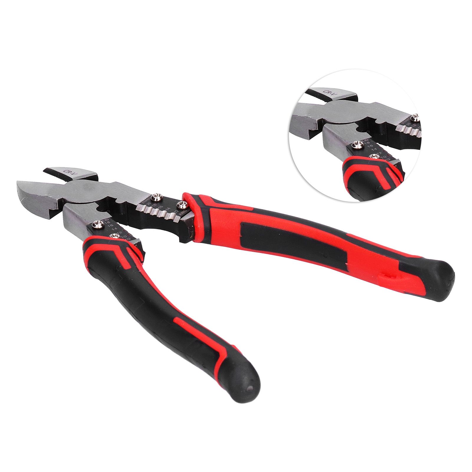 Chenmeng La Diagonal Cutting Pliers Crimping Terminal Wire Crimper Plier Electrical