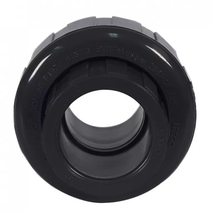 Union socket pvc standard daya china 4" non thared
