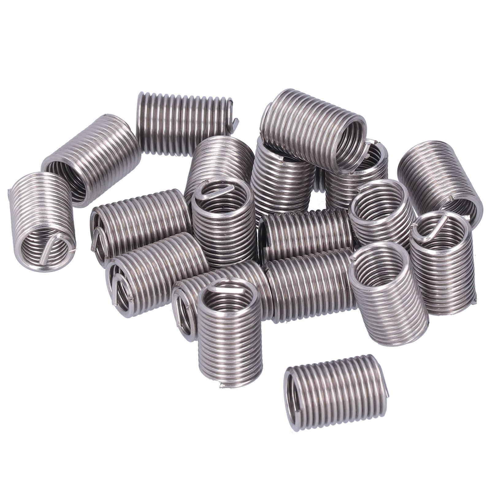 20 x Thread Repair SUS304 Coiled Wire Nut Screw Bushing Socket Set M12