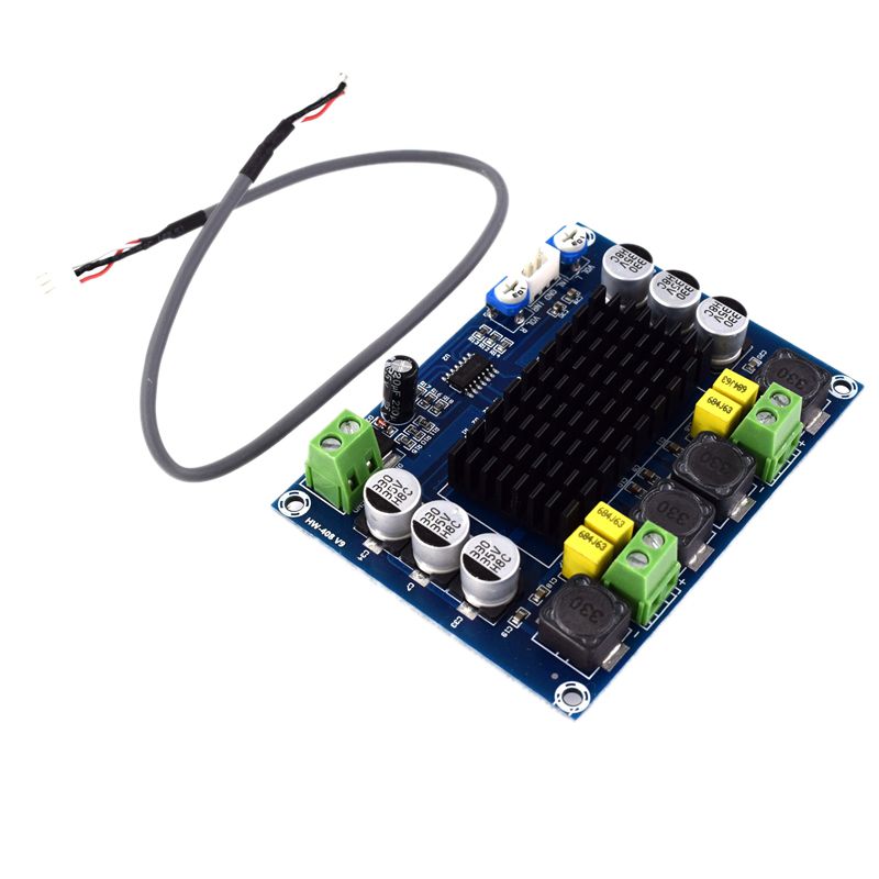 Delicate product TPA3116D2 TPA3116 Dual Channel Stereo  Power Digital Audio Power Amplifier Board 2x120W Amplificador DIY Module XH-M543