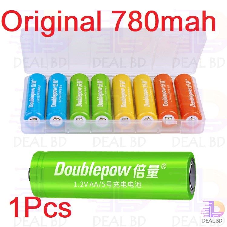 780mAh 1.2V Trimmer Battery Heavy Duty AA NiCd 1.2V 780mAh Doubl-ePow Rechargeable AA 14500 Battery For Solar Light Remote Digital Camera MP3 Player Razor LED Trimmer