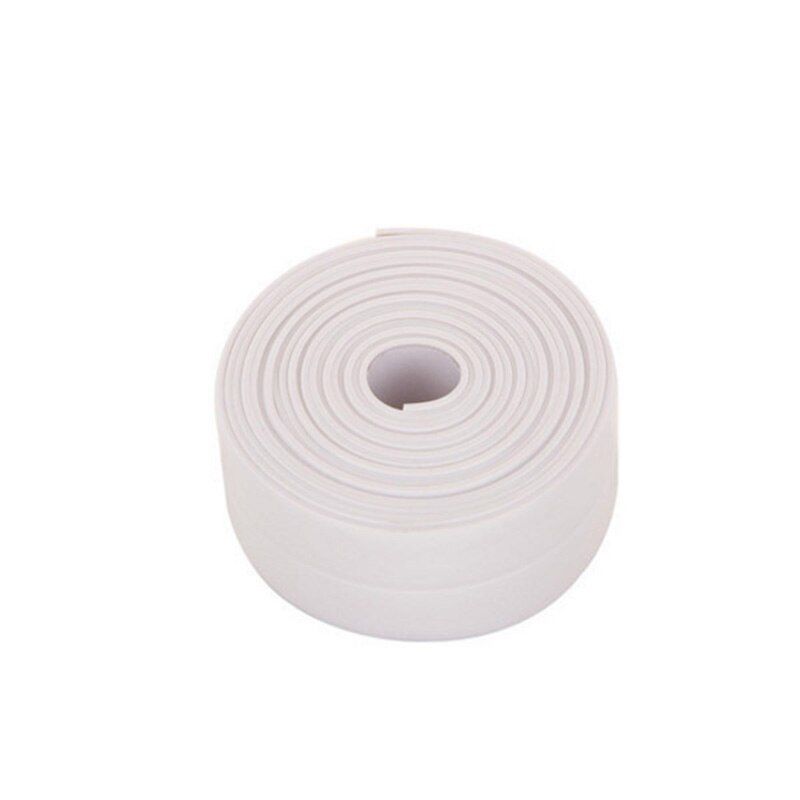 Kitchen Sink Waterproof Mildew Proof Tape Adhesive Bathroom Wall Corner PVC Gap Line Stickers Moisture Protection Strip Dropship