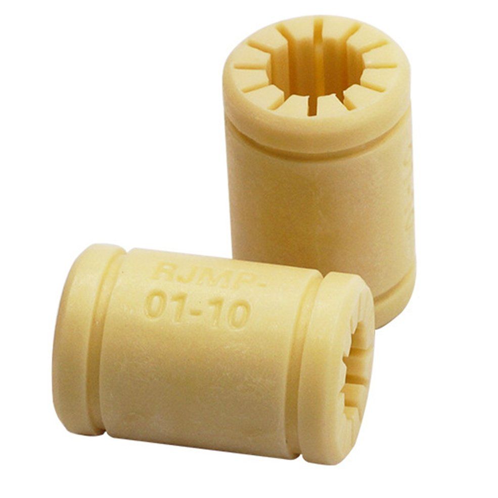 3D printer solid polymer LM10UU bearing yellow