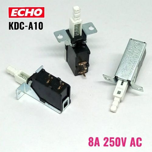 1pcs KDC-A10 TV-5 2Pin Power Switch Push ON - Push OFF 8A/128A 250V AC for IPS