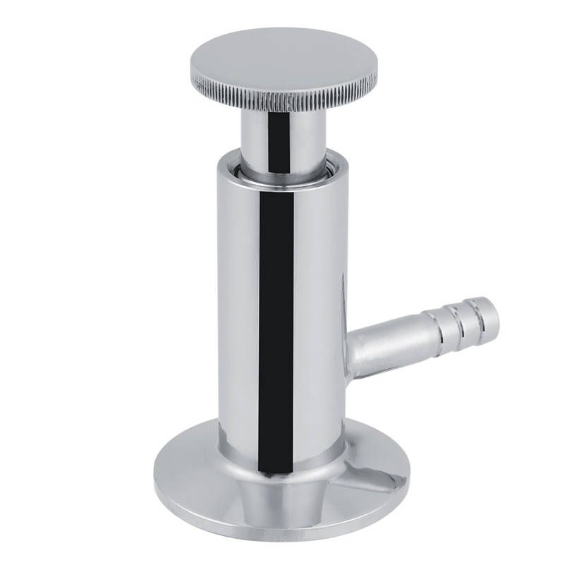 Clamp Valve 1pc 2inch(50.5mm) Ferrule Sanitary Stainless Steel SUS304 Sampling