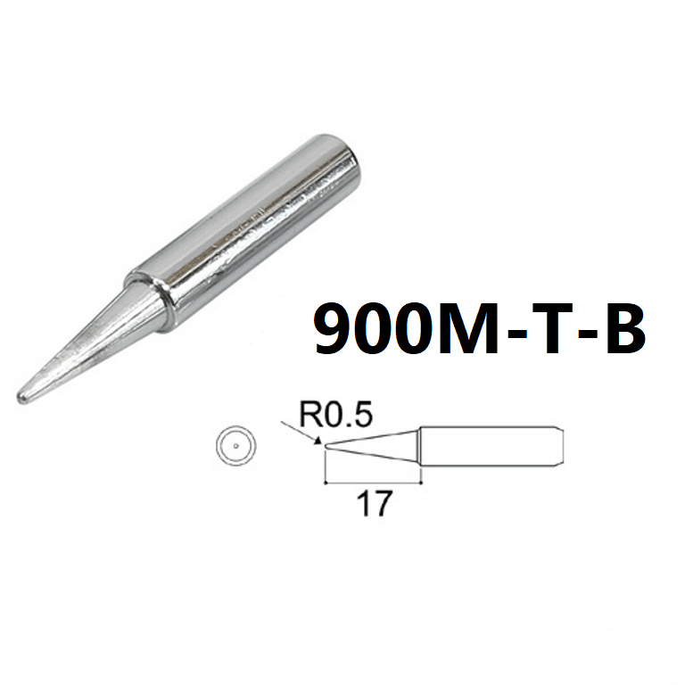 Soldering Tip Or Bit 900M-T-B Silver Color For Soldering Iron & Soldering Stations