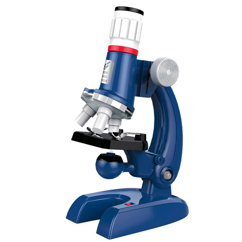 NANLIY-Microscope Kit Lab Led 1200X Homeschool Science Educational Toy Gift Refined Biological Microscope For Kids Child