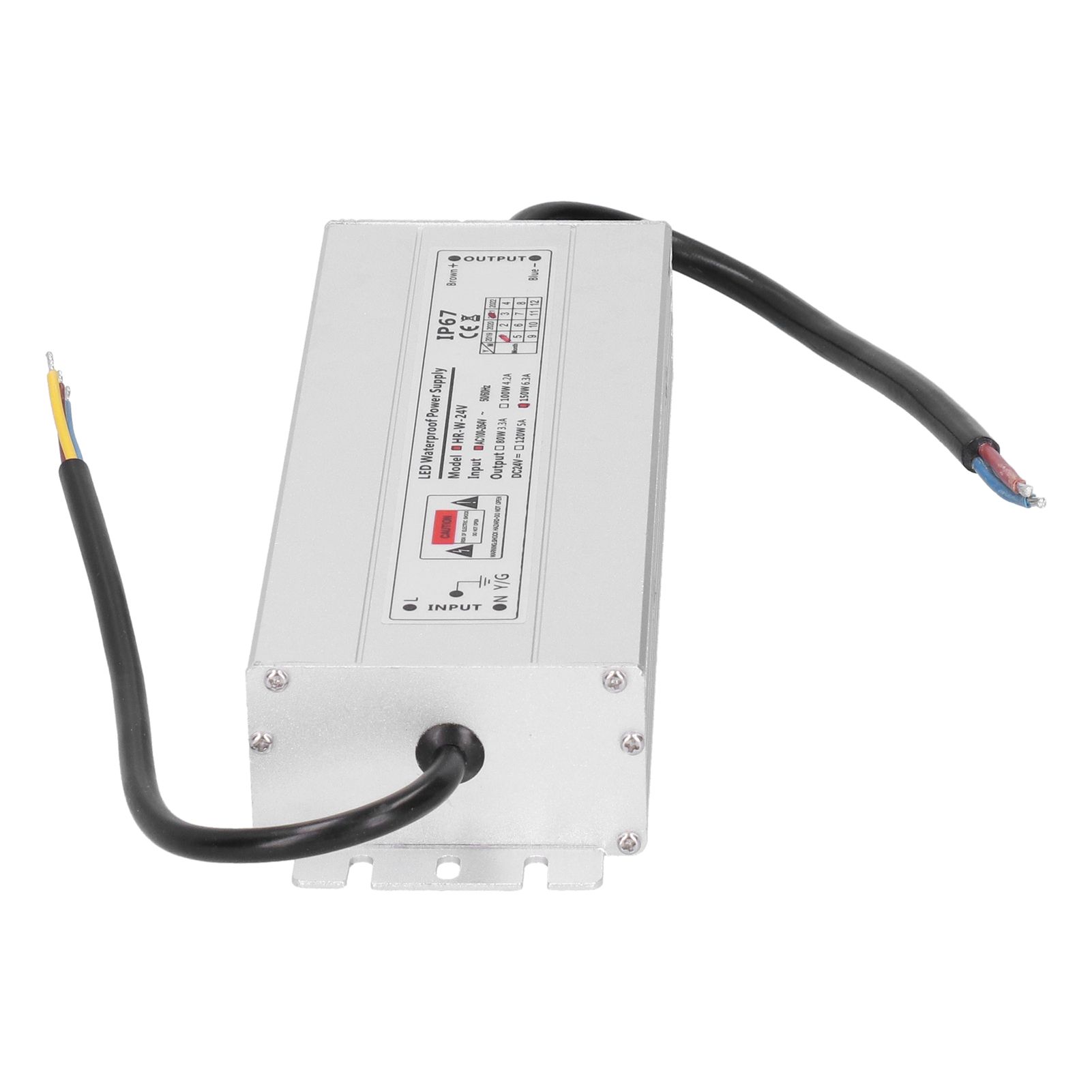 LED Power Supply Driver Aluminum Alloy For Lights Indoor Leds 24V