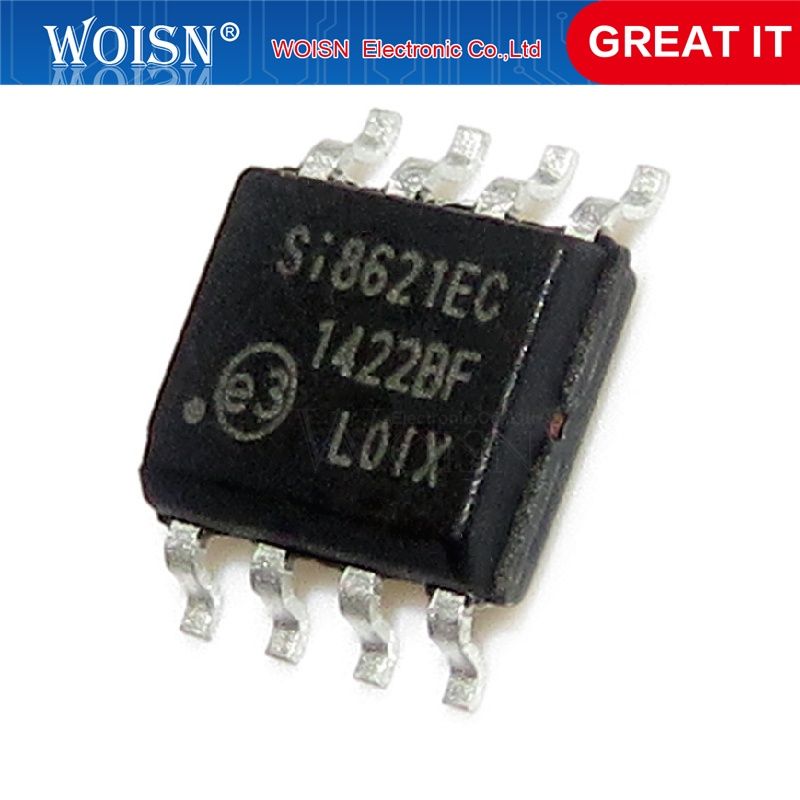 5pcs/lot SI8621EC-B-ISR SI8621ED SI8621EC SI8621 SOP-8 In Stock