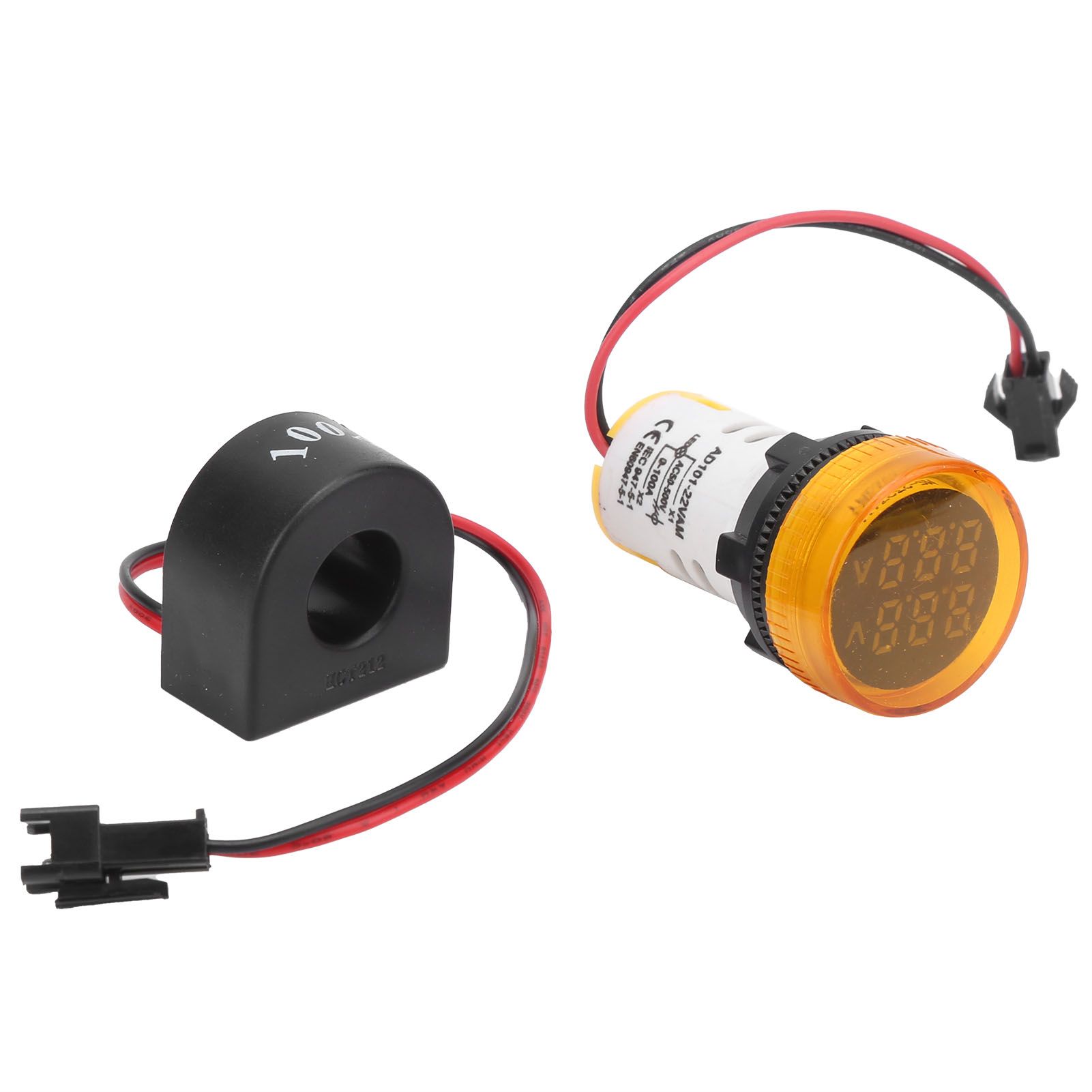 AC50‑500V 0‑100A Current Indicator Light Voltage Meter Electrical Part