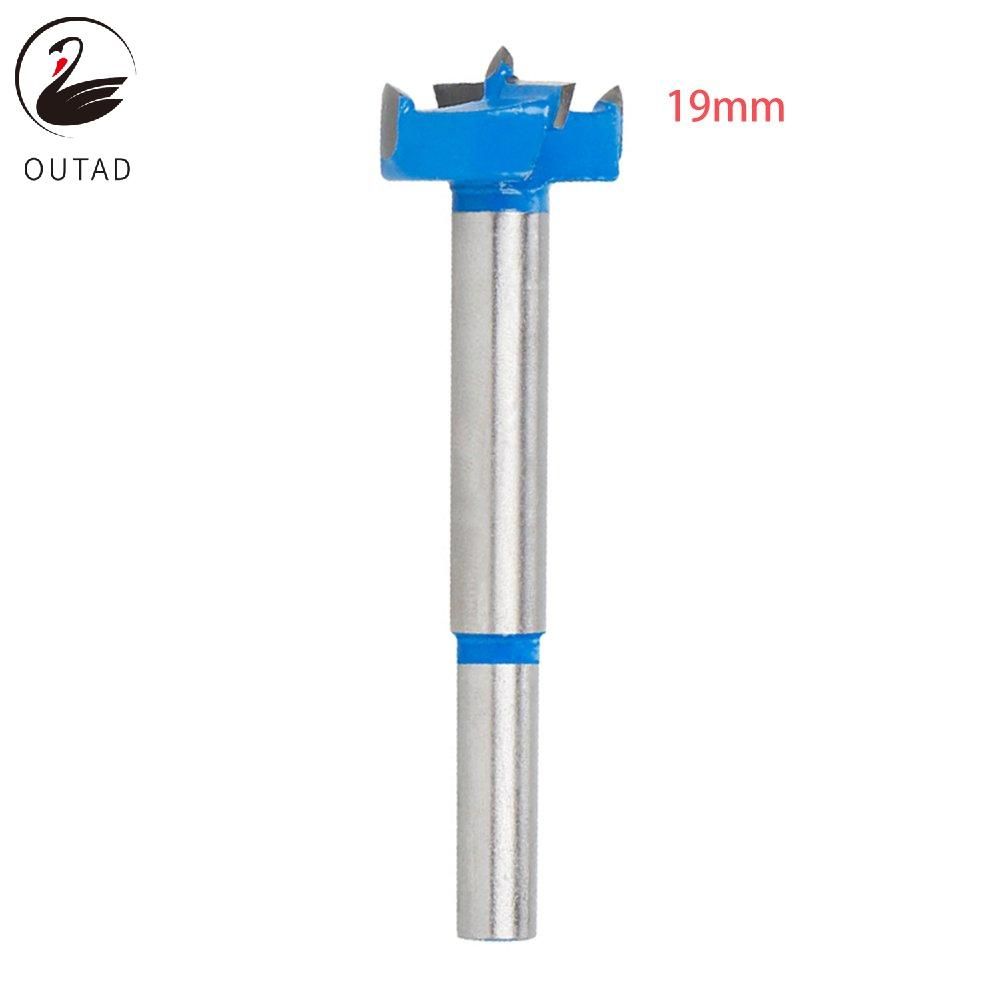 15-60mm Locating Drill Wood Drill Bit Hinge Hole Saw Set Cutter Carbide