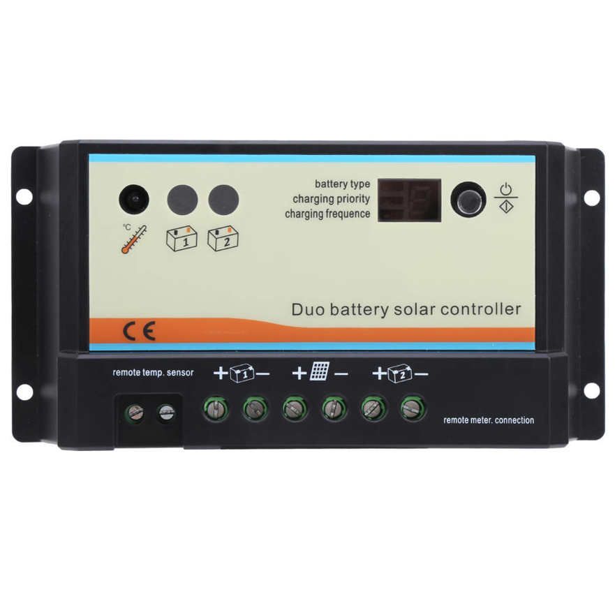 Solar Controller Plastic Dual RV Charging 8-Pin RJ45 EPIPDB-COM 12/24VDC