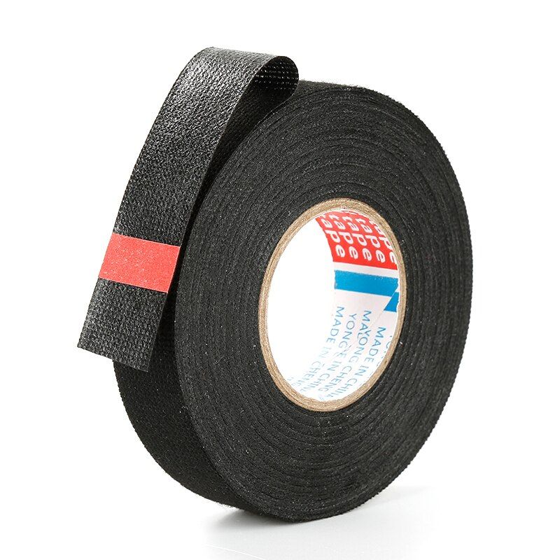 harness flame retardant Type Coroplast Adhesive Cloth Tape For Cable Harness Wiring Loom Width 9/15/19/25/32MM Length 15M