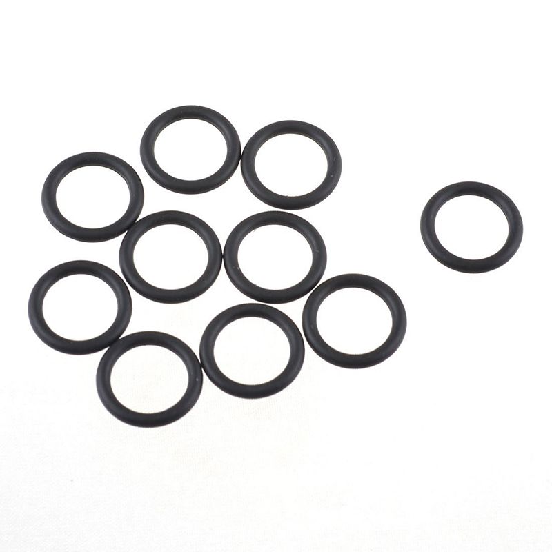 10 pcs Black Rubber fluid Seal O Shaped Rings Seal washers 14 x 10 x 2 mm