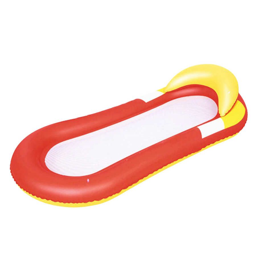 Swimming Pool Single Inflatable Floating Raft Lounge Chair Water Toy for Men Women