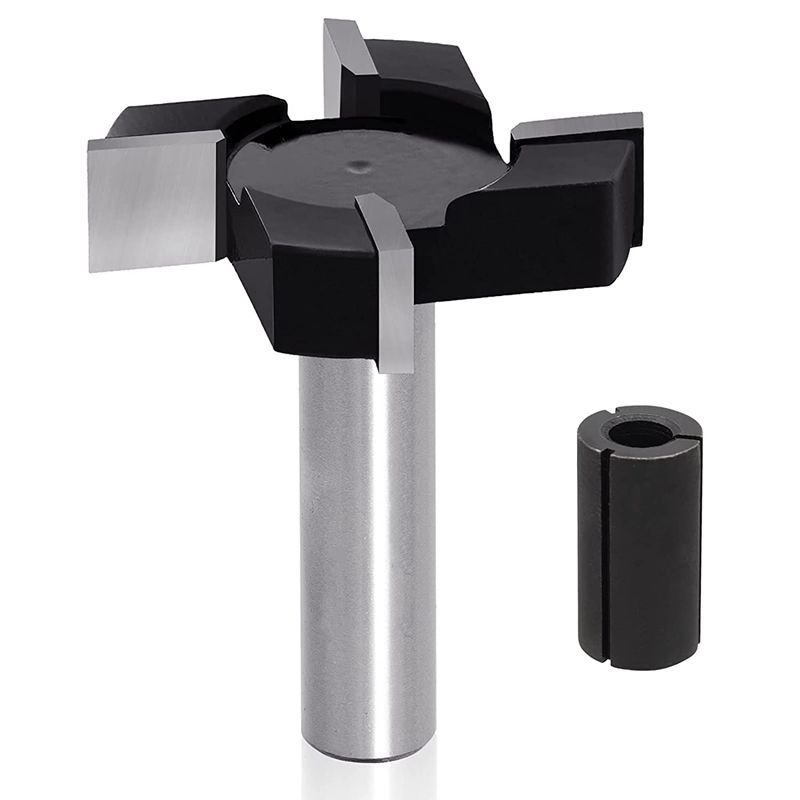 ZOROOM CNC Surfacing Router Bit Shank,Flattening Router Bit Carbide Planer Router ,Milling Cutter Planing Woodworking Tool