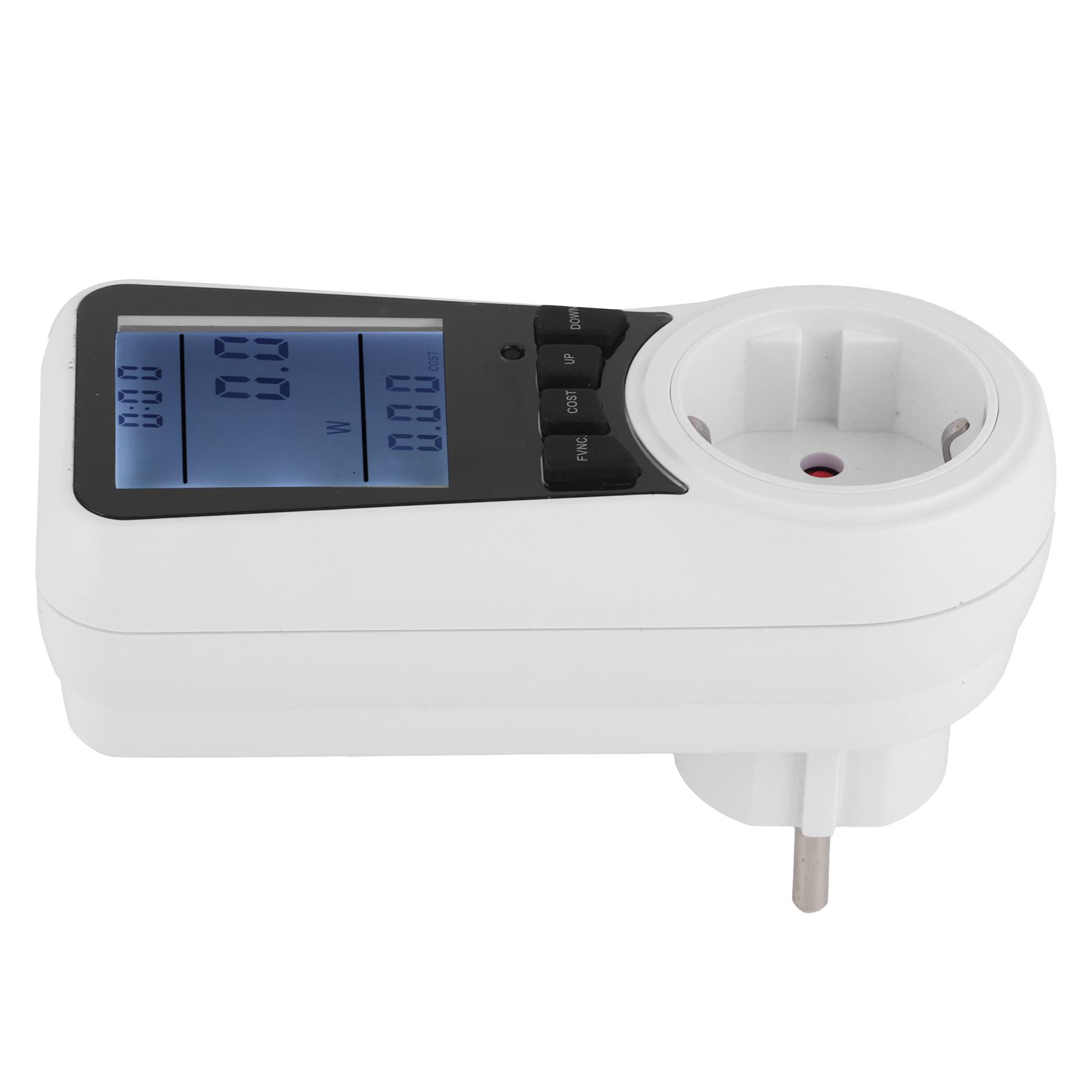 Himeng La DDS109L LCD Power Meter Plug Voltage Current Tester Electricity Usage Monitor AC230V EU
