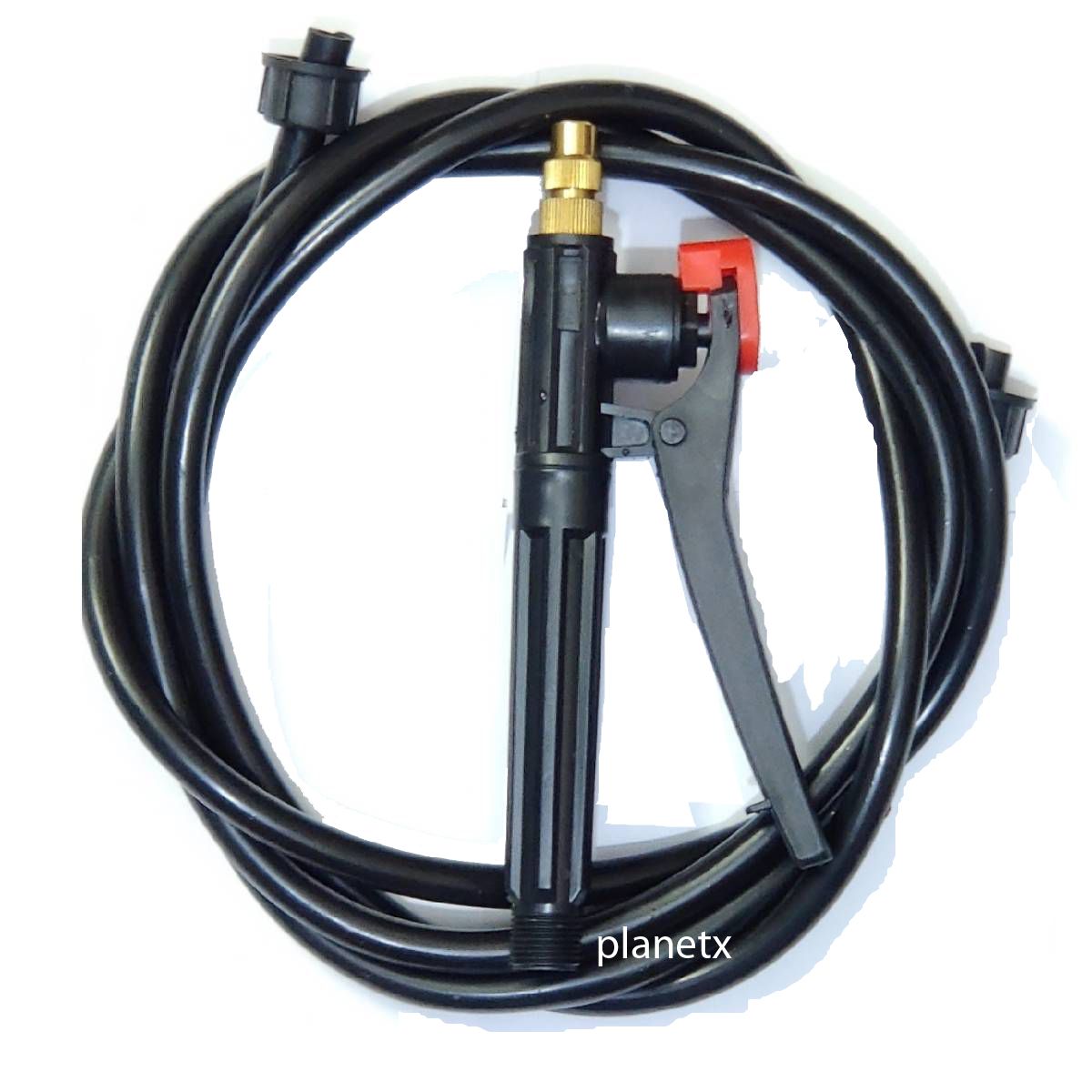 Bike Car Wash Water spray gun With Pipe - Black