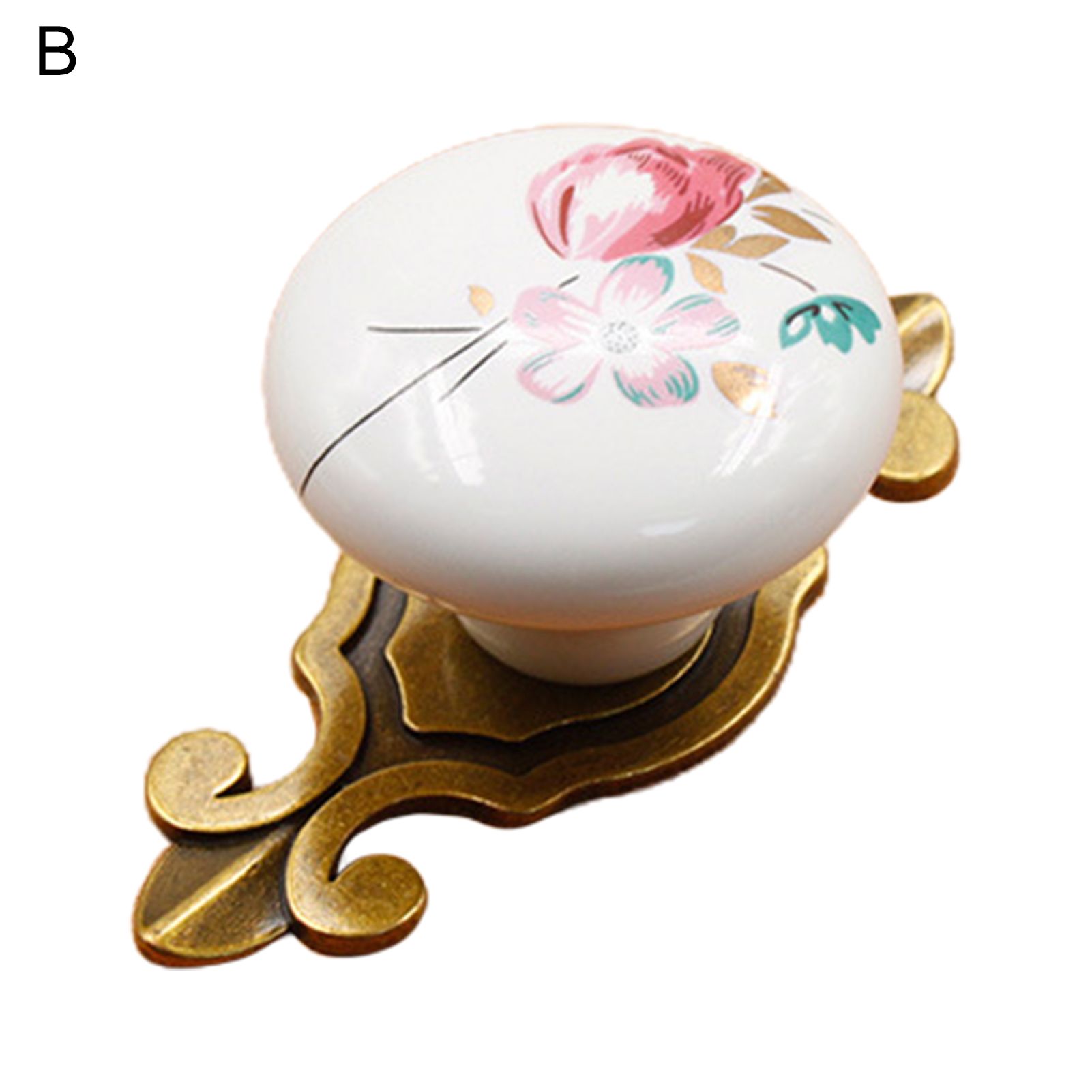 Drawer Handle Thickening Ceramic Cupboard Cabinet Door Knob