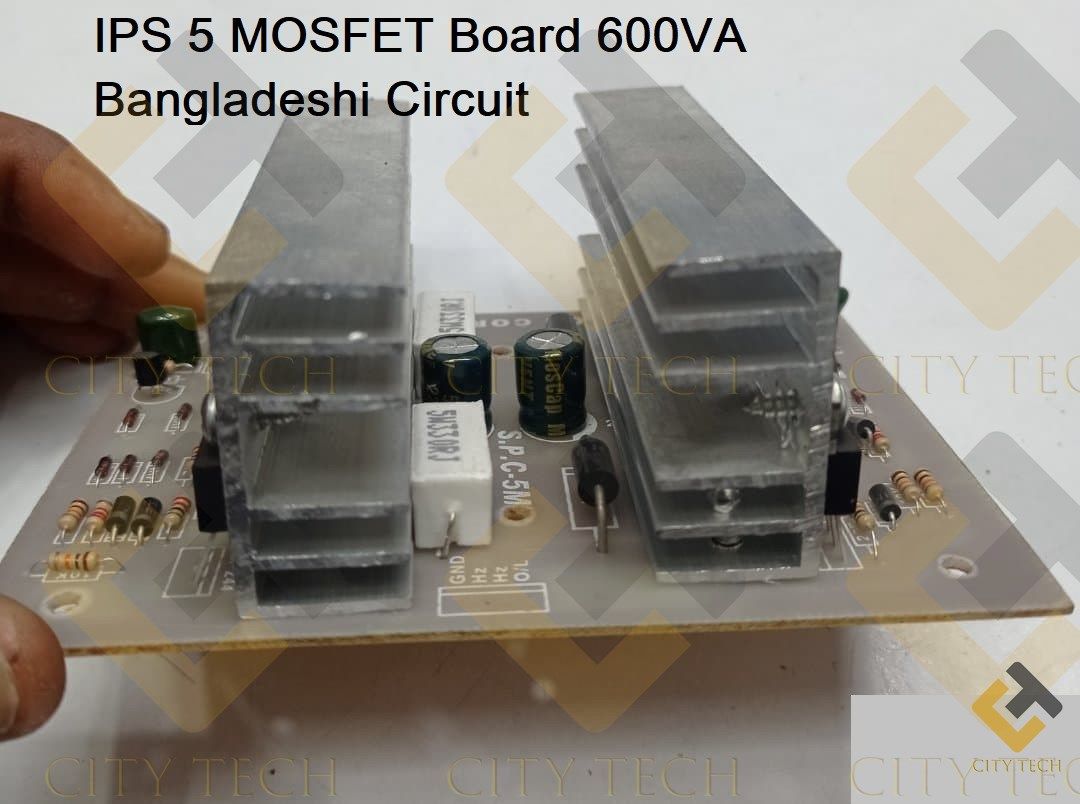IPS 5 MOSFET Board 600VA Bangladeshi Circuit