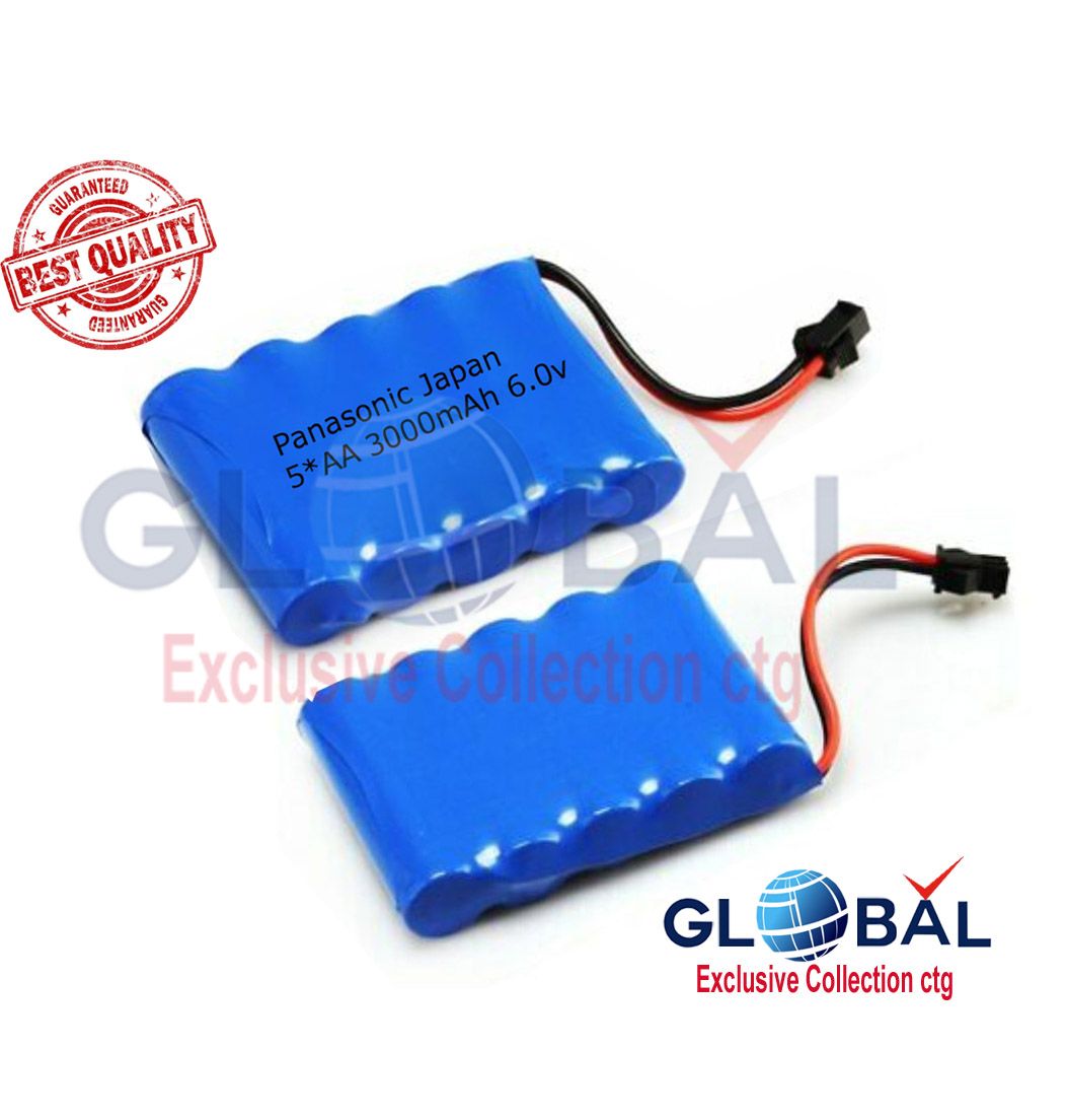 6V. 3000mAh Rechargeable 5 pcs AA Battery For Toys Pack SM 2P Plug for YD003 1801 1802 RC Car RC Racing Drifting Vehicle Truck 1pcs
