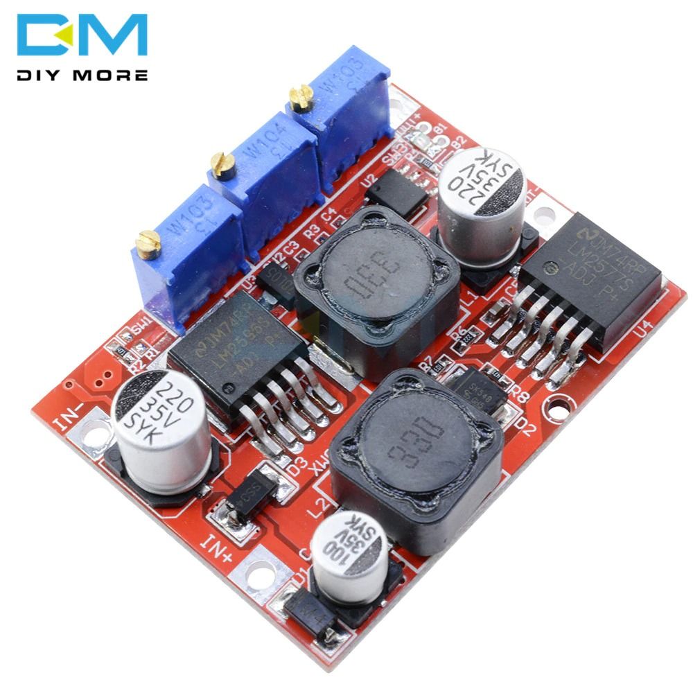 LM2596S DC-DC LM2577S Step Up Down Boost Buck Voltage Power Converter Module Non-isolated Constant Current Board 15W 3A