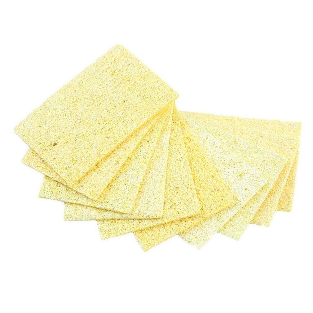 10pcs/lot High Temperature Resistant Heatstable Solder thick Sponge Soldering Welding Accessories