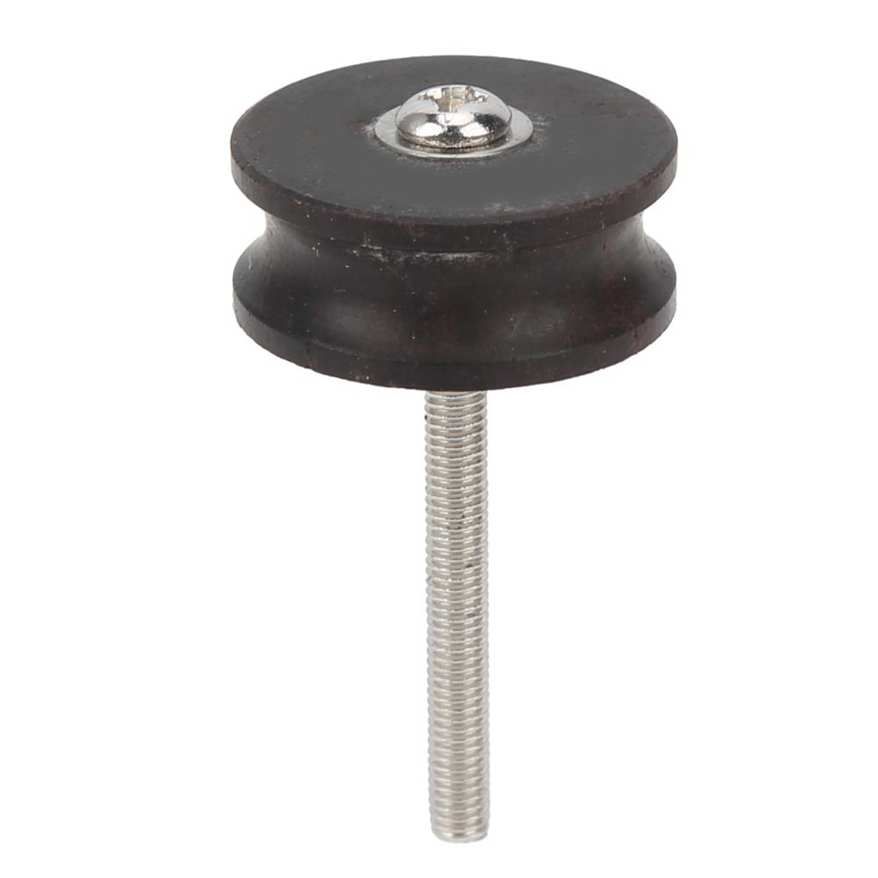 Polished Head Sandalwood Electric High Hardness DIY Leather Craft Edge Polishing Tool Burnisher