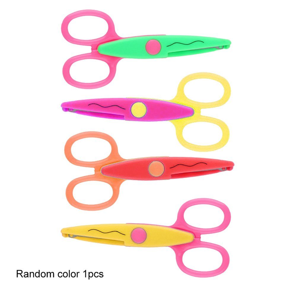 DIY Photo Album Handmade Craft Laciness Scissors for Photo Card Decorative