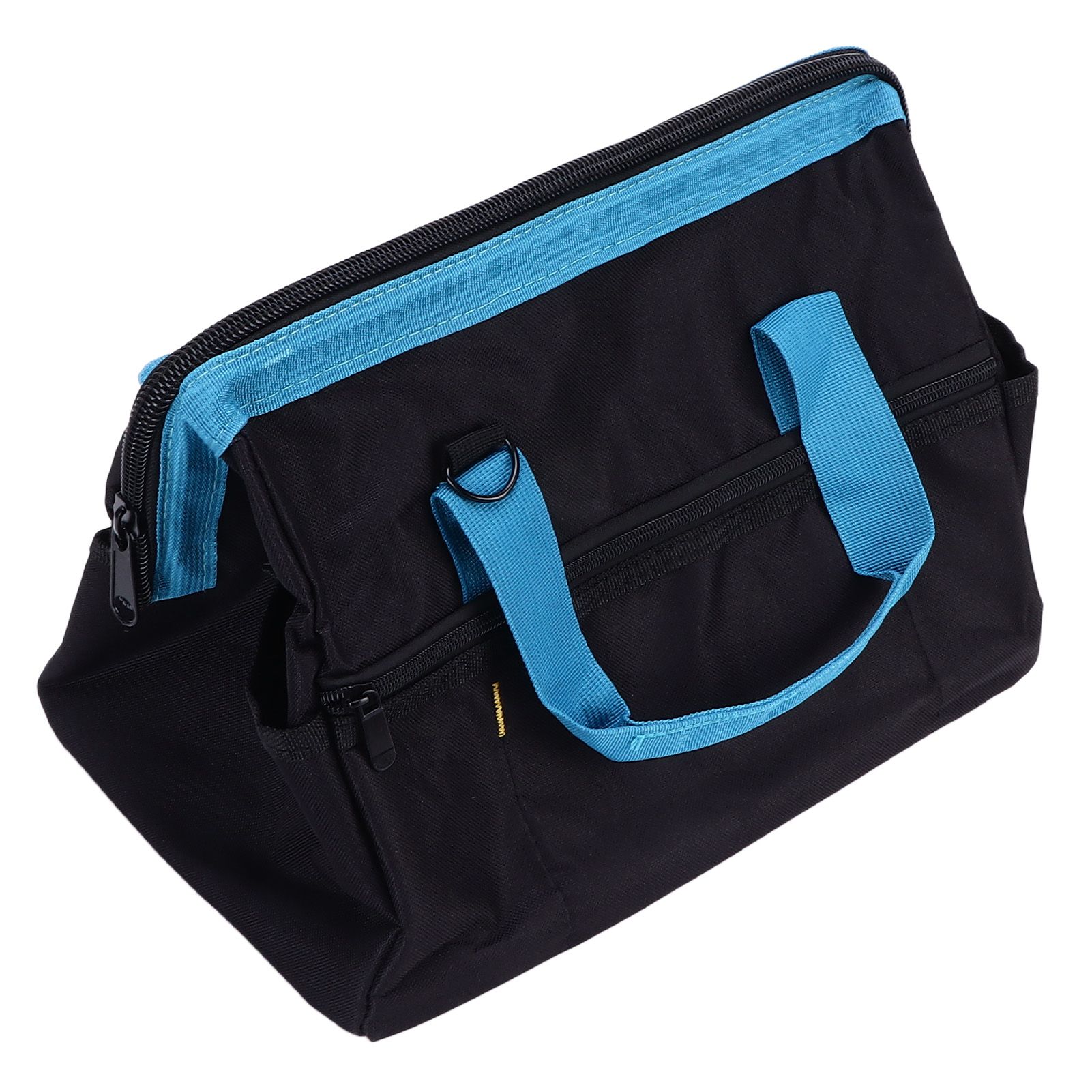 14in/16in Hand Tool Bag Wide Mouth Storage for Plumber Electrician Carpenter