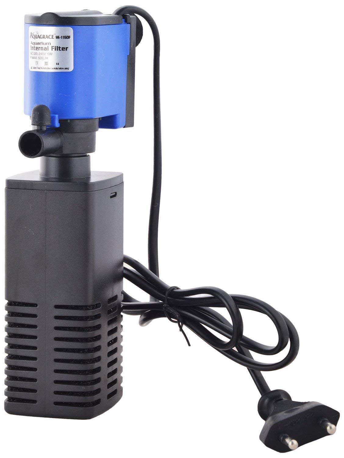 Aquarium Water Pump, Petzlifeworld Aquagrace SS-1060F Aquarium Internal Filter