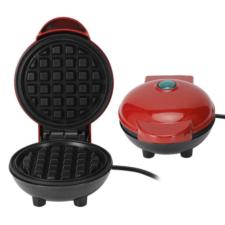 Kitchen Accessories Mini Electric Waffles Maker Egg Cake Oven Breakfast Waffle Machine US 100V‑120V