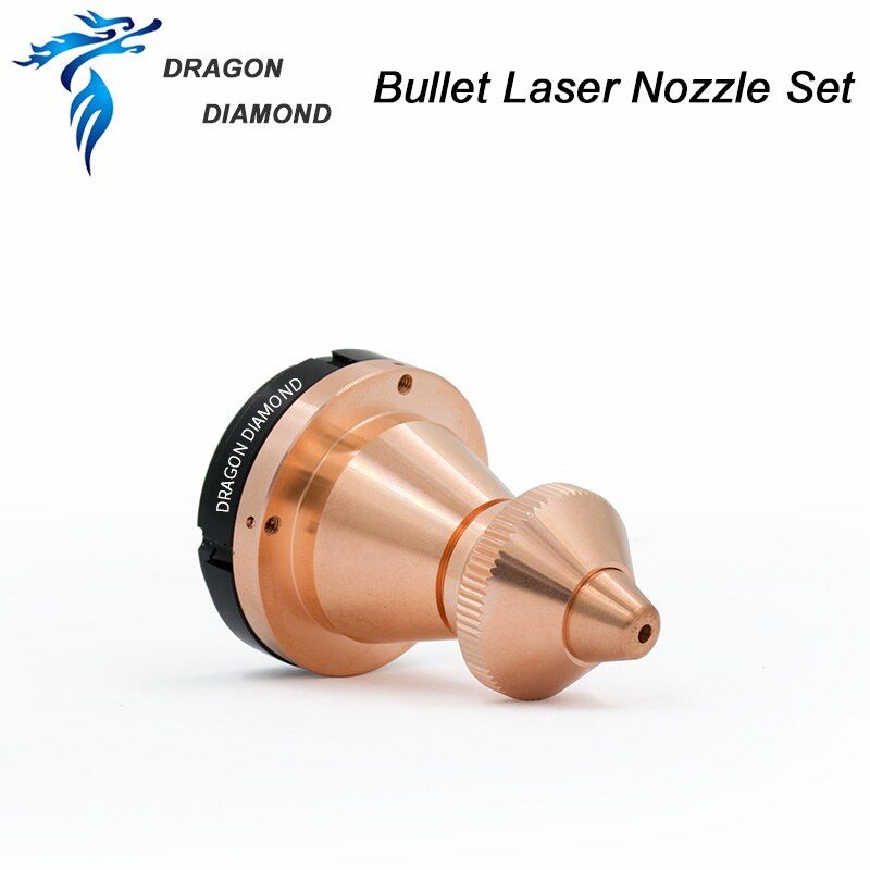 Bullet Laser Nozzle Laser Base Single/Double Layer Caliber 1.0 - 4.0 For Fiber Laser Cutting Head Welding Machine 1064nm