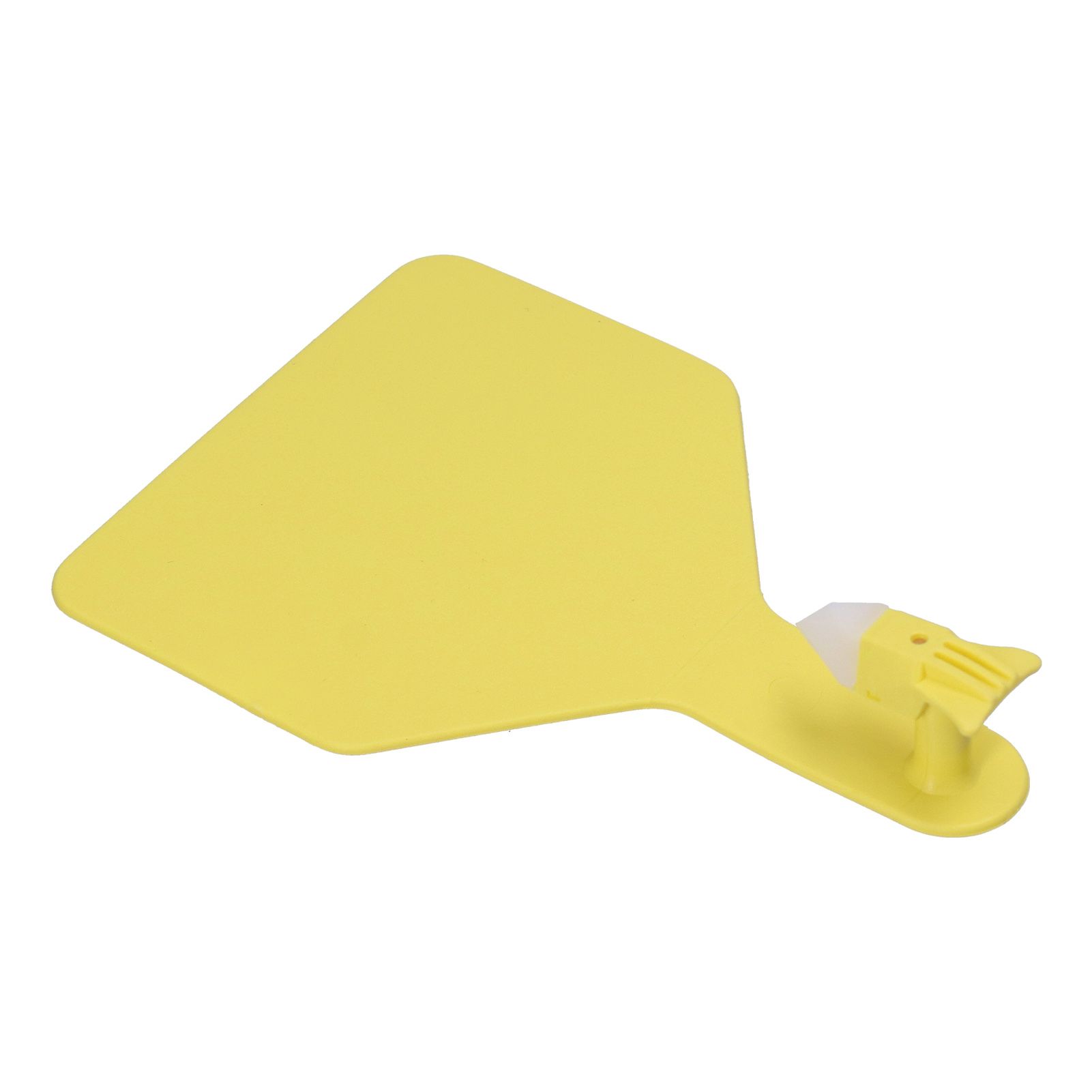 100Pcs Plastic Integrated Ear Tag Kit Livestock Farm Label for Cow Cattle Identification Yellow