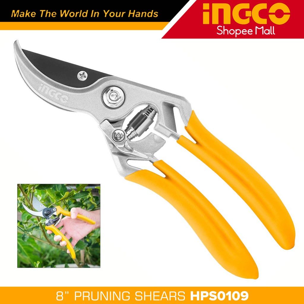 INGCO PRUNING SHEAR 8"/200mm-HPS0109