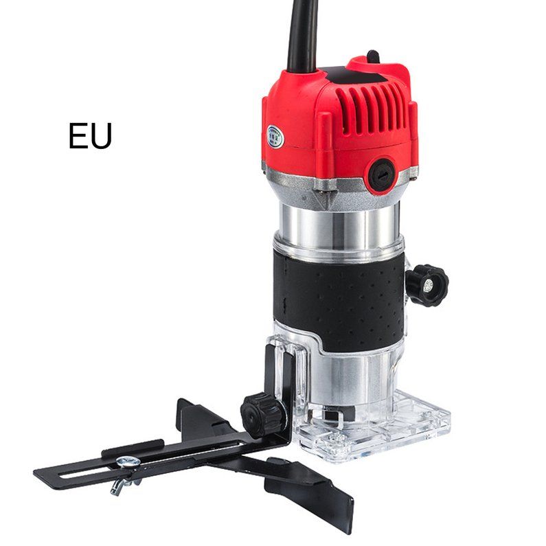 Woodworking Electric Trimmer Wood Milling Engraving Slotting Trimming Machine