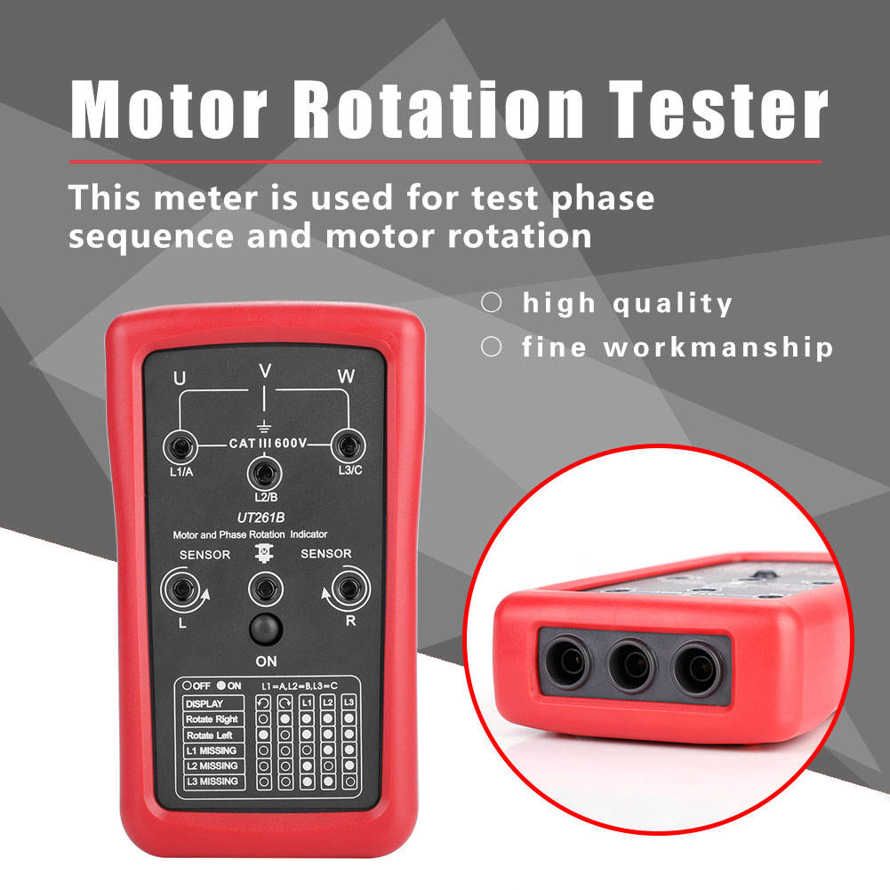 Rotation Indicator Tester UNI-T UT261B Phase Sequence and Motor Indicators Meter