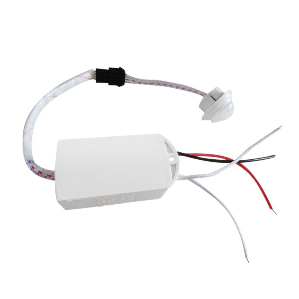 HA IR Infrared Module Body Sensor Intelligent Light Motion Sensing Switch New-white