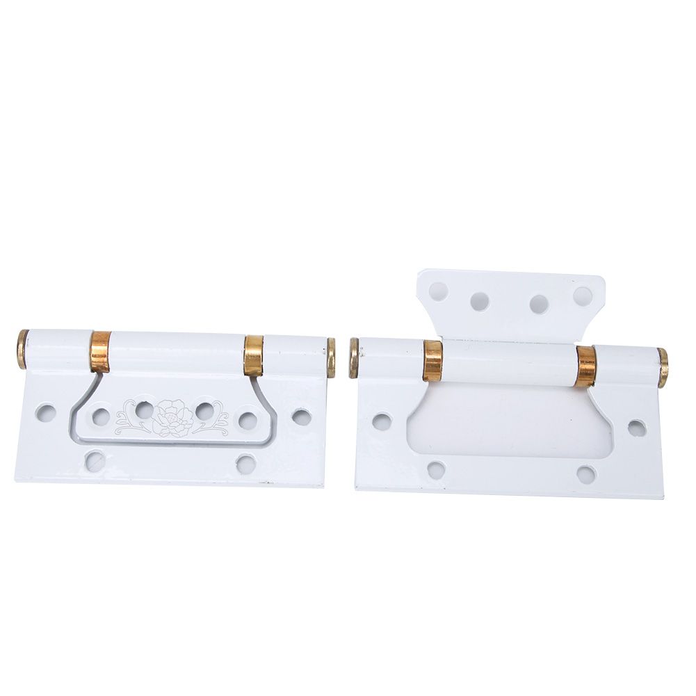 4Pcs Door Hinge Silent Manganese Steel Home Furniture Durable Hardware Parts