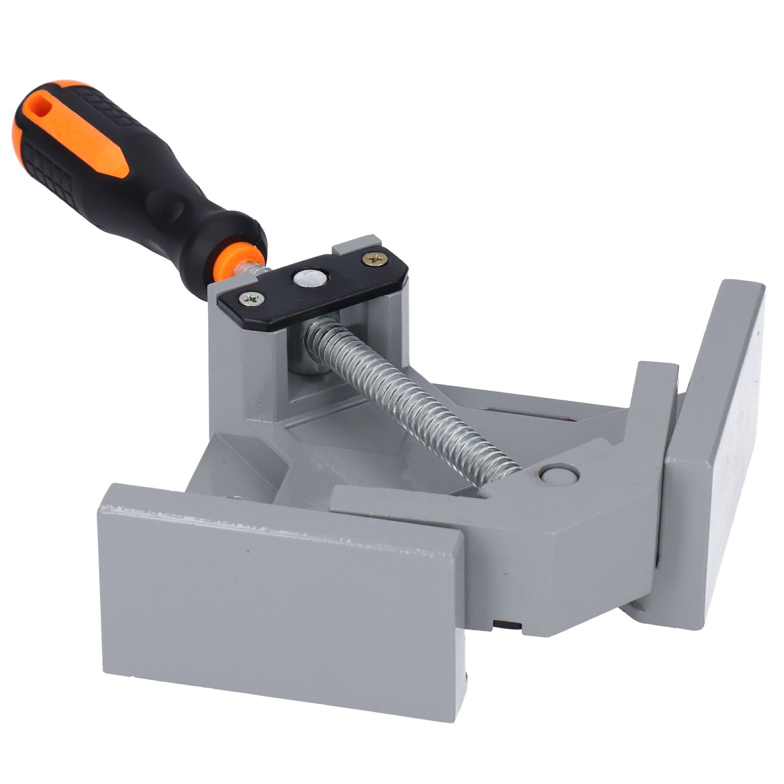 Aluminum Alloy 90 Degree Single Handle Right Angle Corner Clamp Adjustable Swing