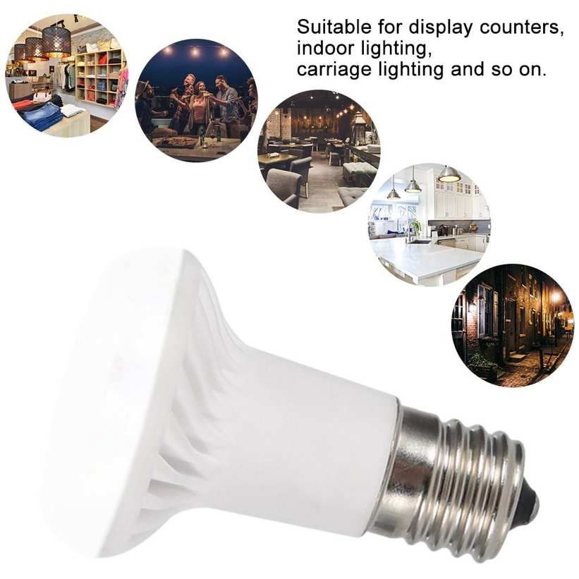 3 Pack E14 5W R39 LED Light Bulbs Easy Installation Energy Saving Indoor Lighting Lamp for Clock Ceramic Boutique Cabinets