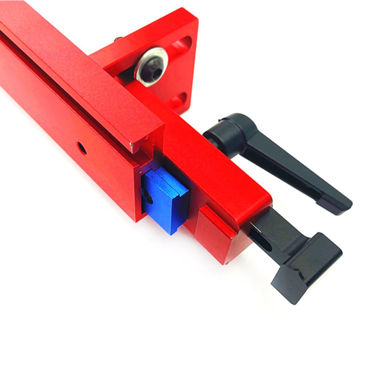 EF Woodworking Chute Backing Connector T-track Slot Miter Gauge Track Stop