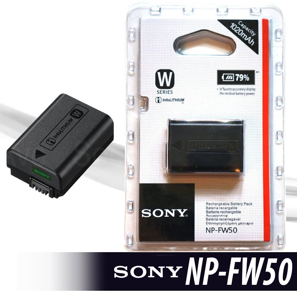 ony NP-FW50 Lithium-Ion Rechargeable Battery (1020mAh]