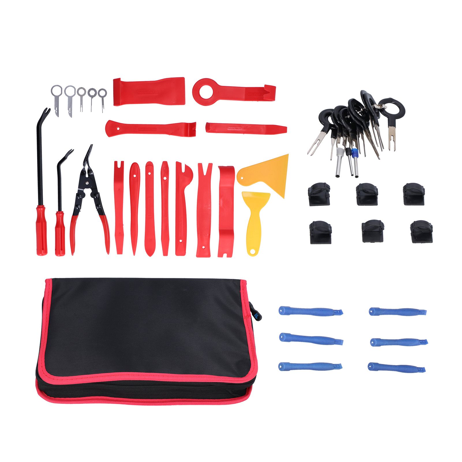 45Pcs Audio Removal Tool Kit Auto DVD Panel Interior Trim Disassembly Supplies