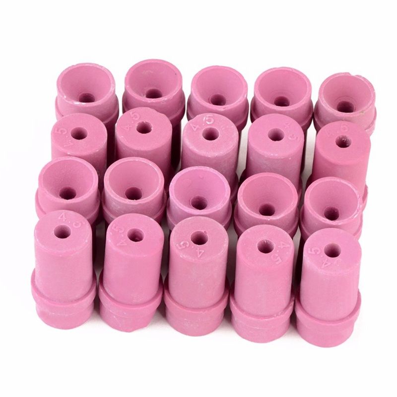 20 Pcs Ceramic Sandblaster Nozzle Air Siphon Sand Blasting Tools Sandblasting Parts Ceramic Nozzle(6mm)