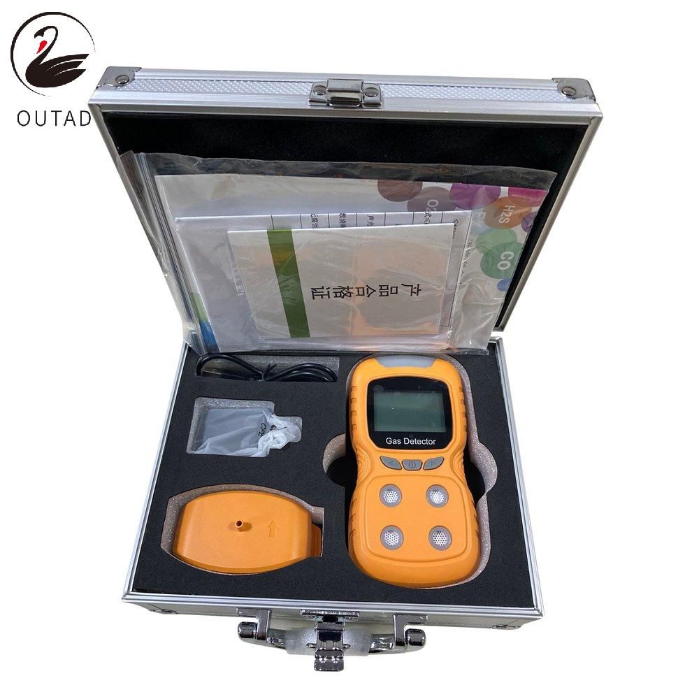 Portable Multi Gas Detector Gas Clip 4-Gas LPG/CO/O2/H2S Monitor Alarm