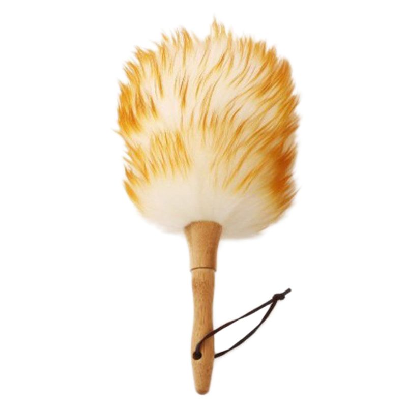 Anti-Static Wool Brush Duster Blinds Kitchen Keyboard Dust Cleaning Tool Car Duster Interior/Exterior Cleaner Smart and Soft and Fluffy Duster 30cm