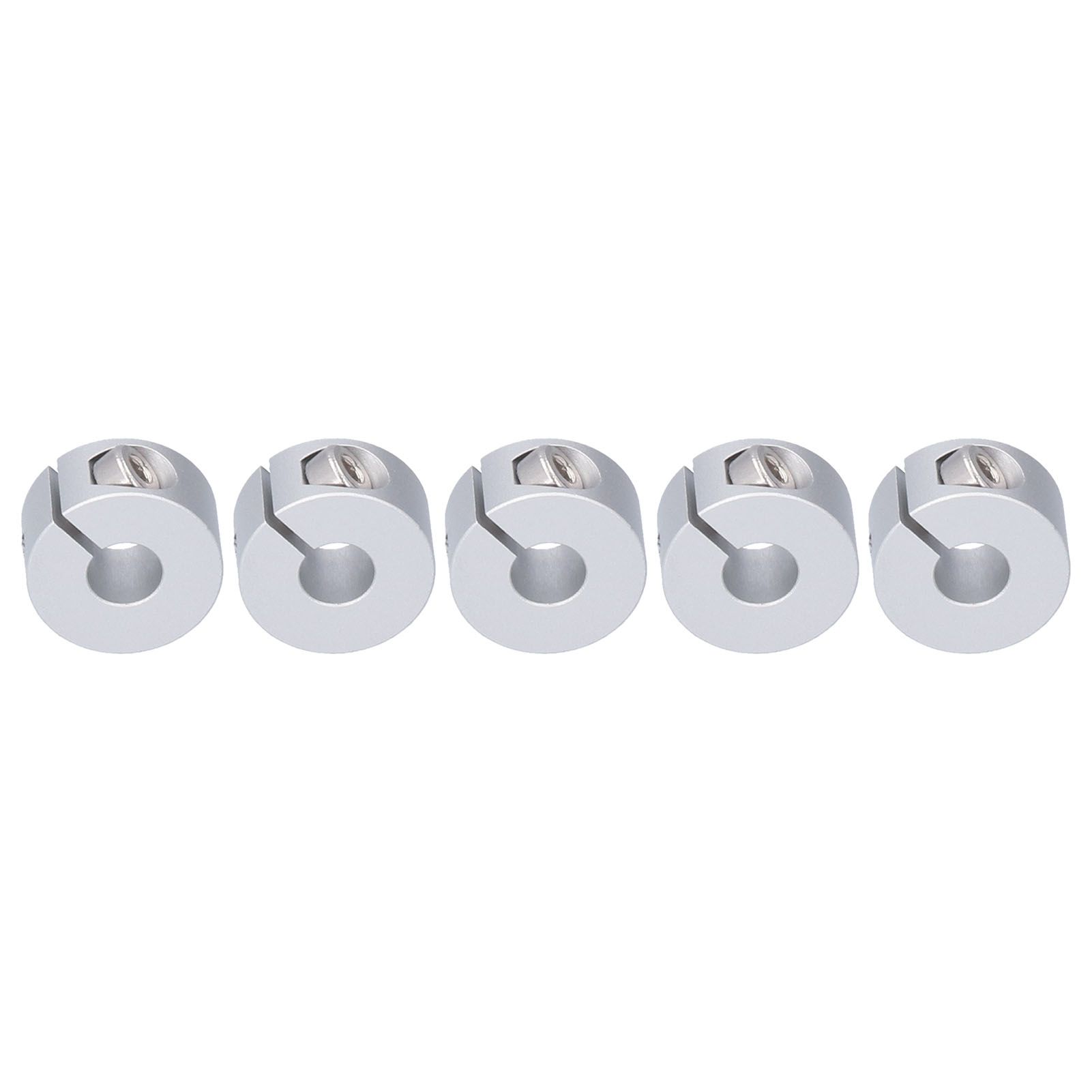 5pcs Stop Shaft Collars Clamp Retaining w/ Screws Hole 6mm/8mm